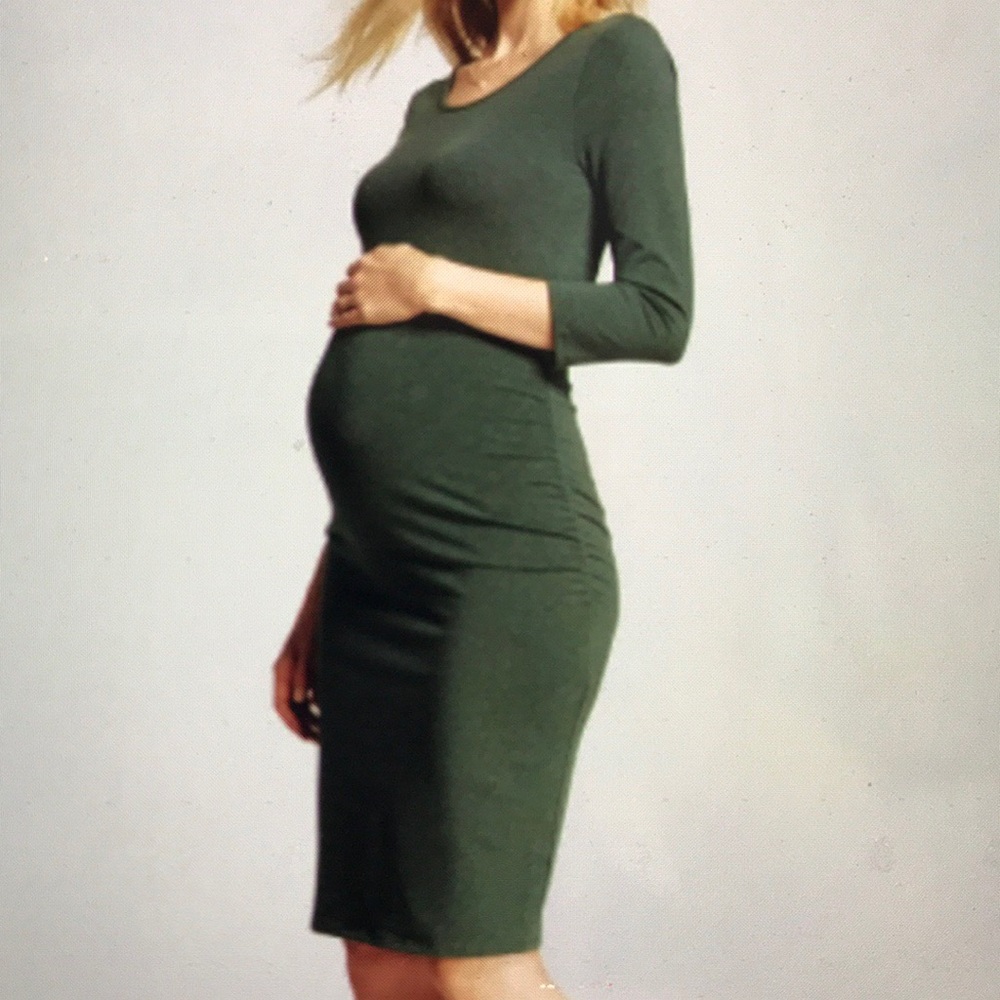 Fitted Maternity Dress